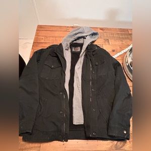 Levi’s heavy mens coat with hood